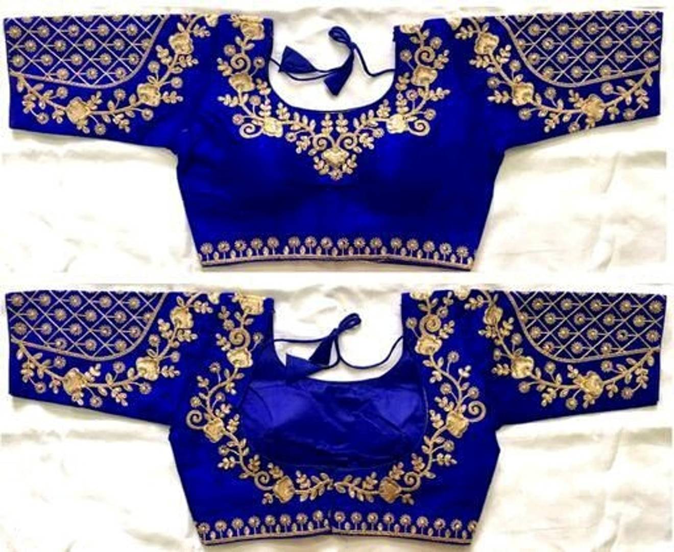 Latest Beautiful Designer  Embroidered Stitched Blouse